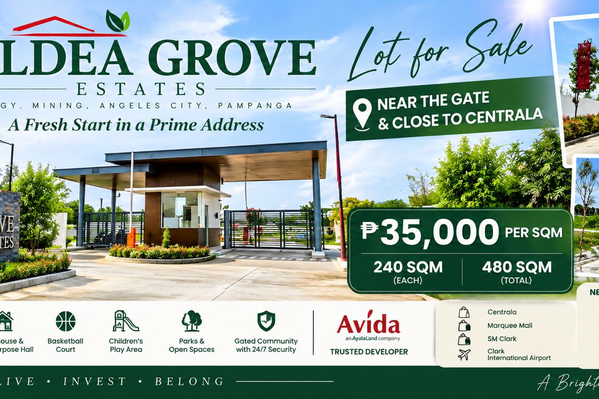 Land for Sale in Mining, Angeles, Pampanga