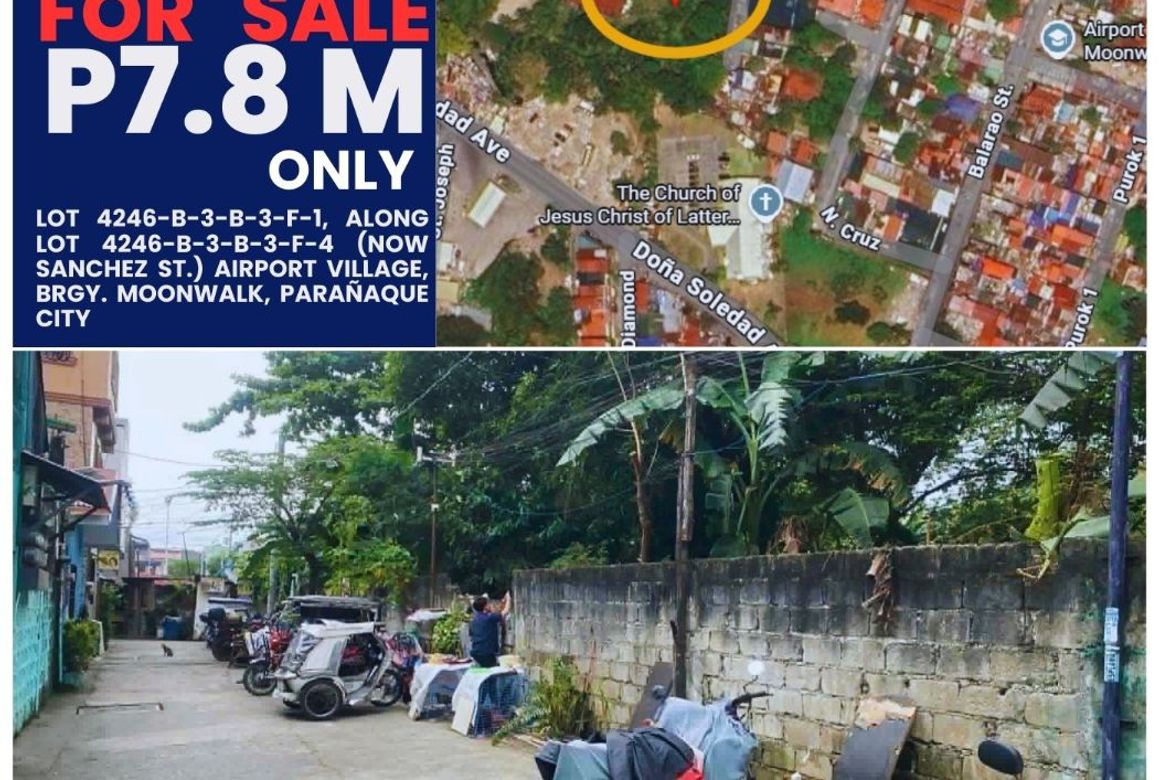 Land for Sale in Moonwalk, Parañaque, Metro Manila