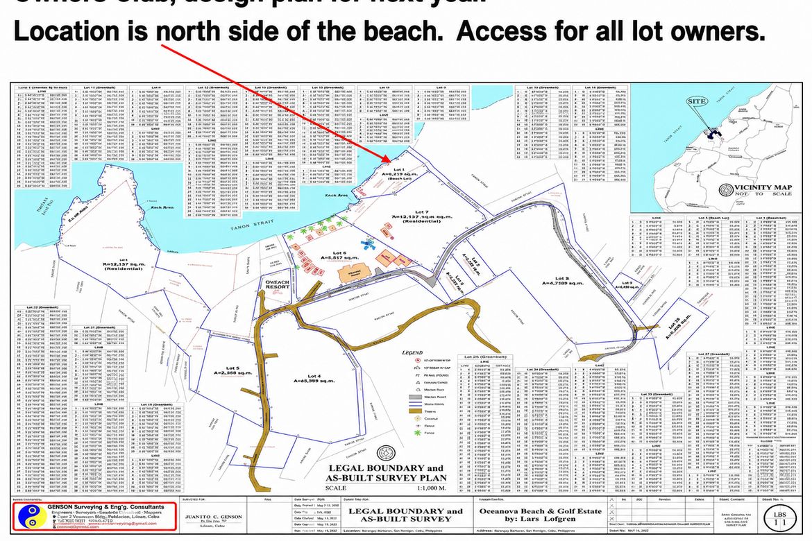 Land for Sale in Oceanova Beach & Golf Estate, Bancasan, San Remigio, Cebu – photo 8