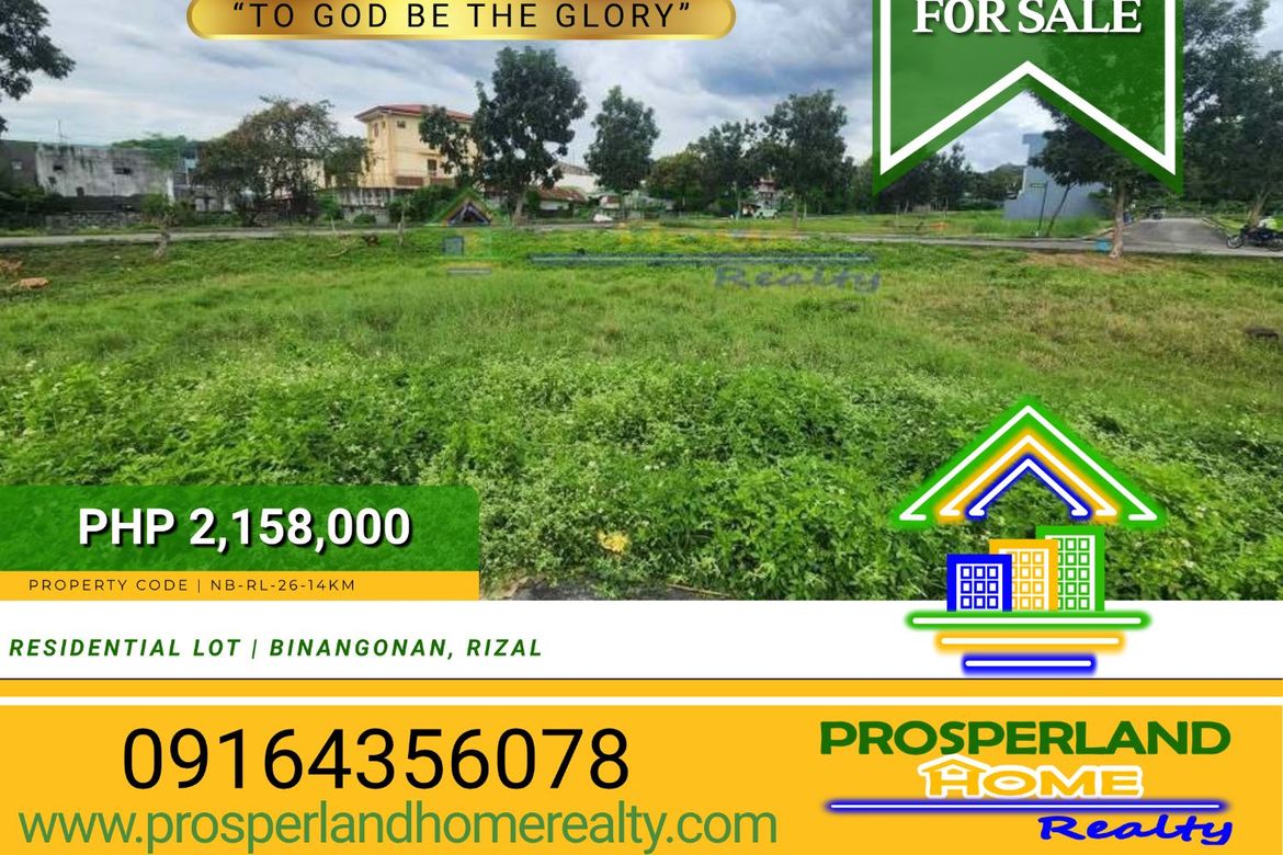 Land for Sale in Pag-Asa, Binangonan, Rizal