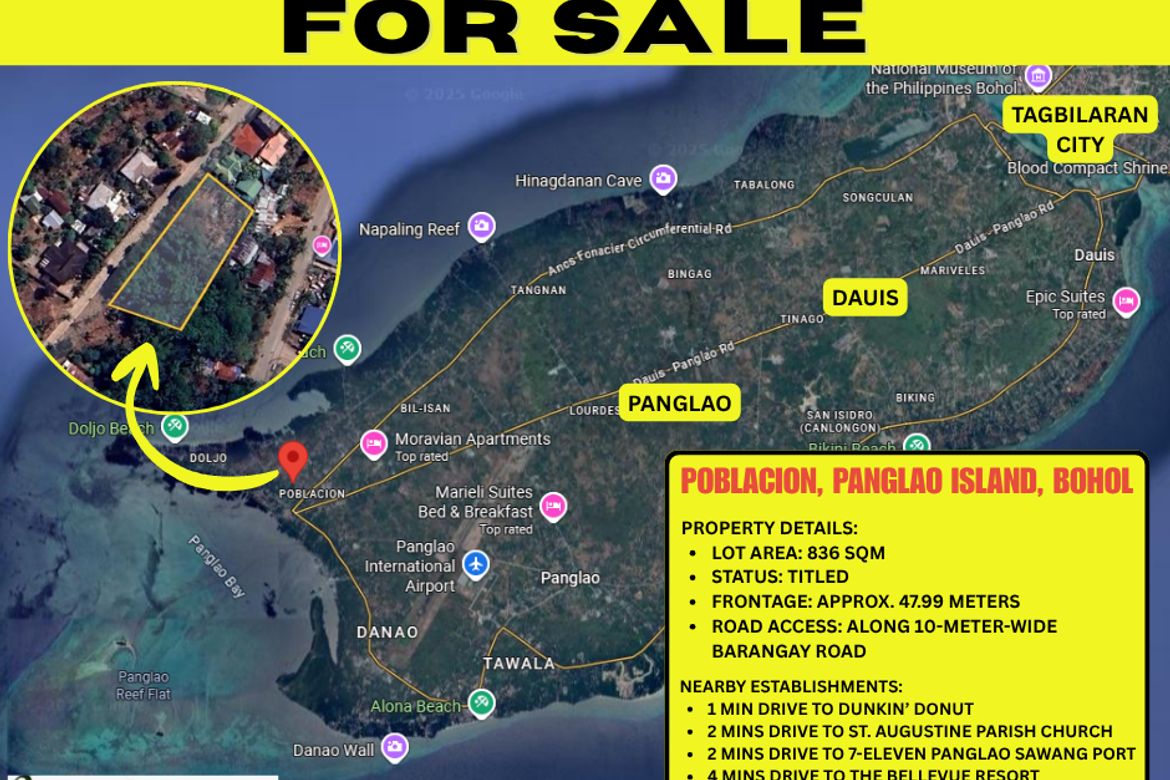 Land for Sale in Poblacion, Panglao, Bohol – photo 6