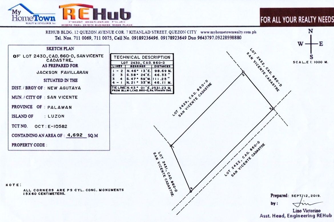 Land for Sale in Poblacion, San Vicente, Palawan – photo 2