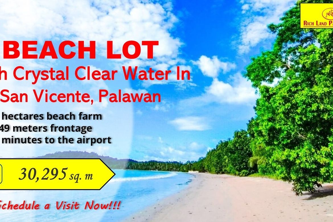 Land for Sale in Poblacion, San Vicente, Palawan