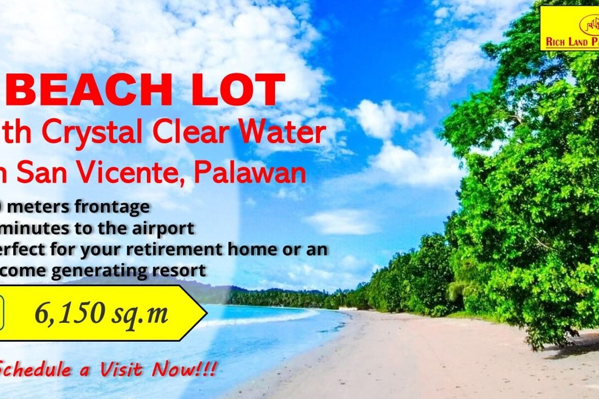 Land for Sale in Poblacion, San Vicente, Palawan