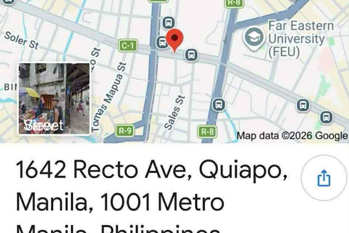 Land for Sale in Quiapo, Manila, Metro Manila near LRT-2 Recto – photo 4