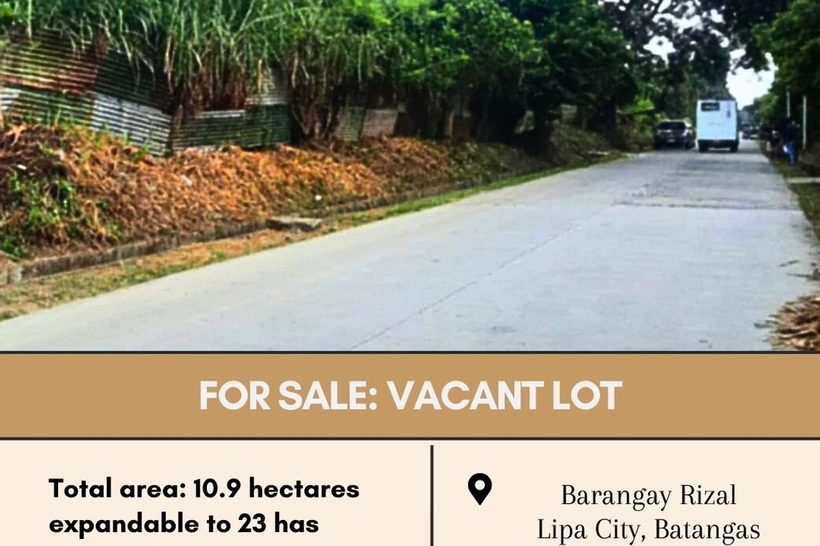 Land for Sale in Rizal, Lipa, Batangas