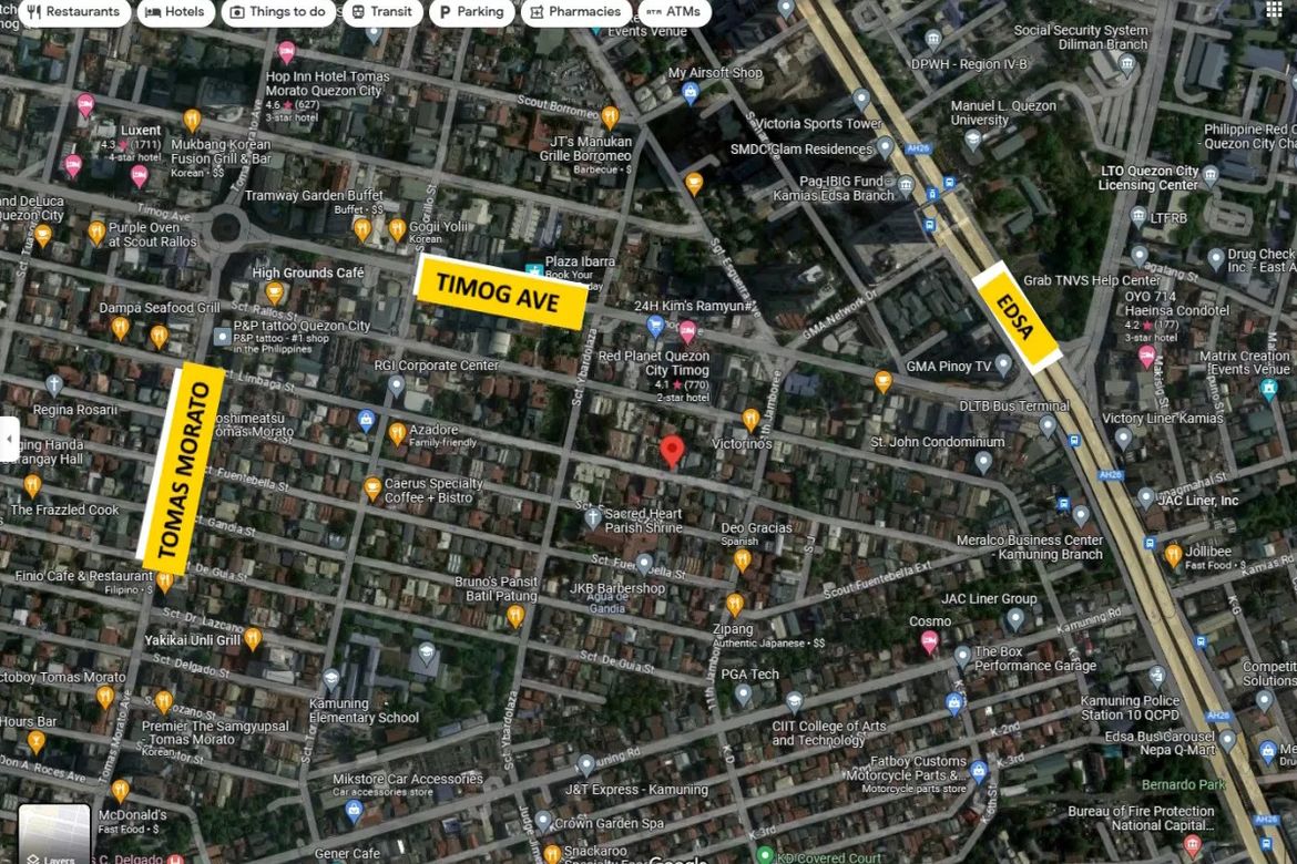 Land for Sale in Sacred Heart, Quezon City, Metro Manila near MRT-3 Kamuning – photo 4