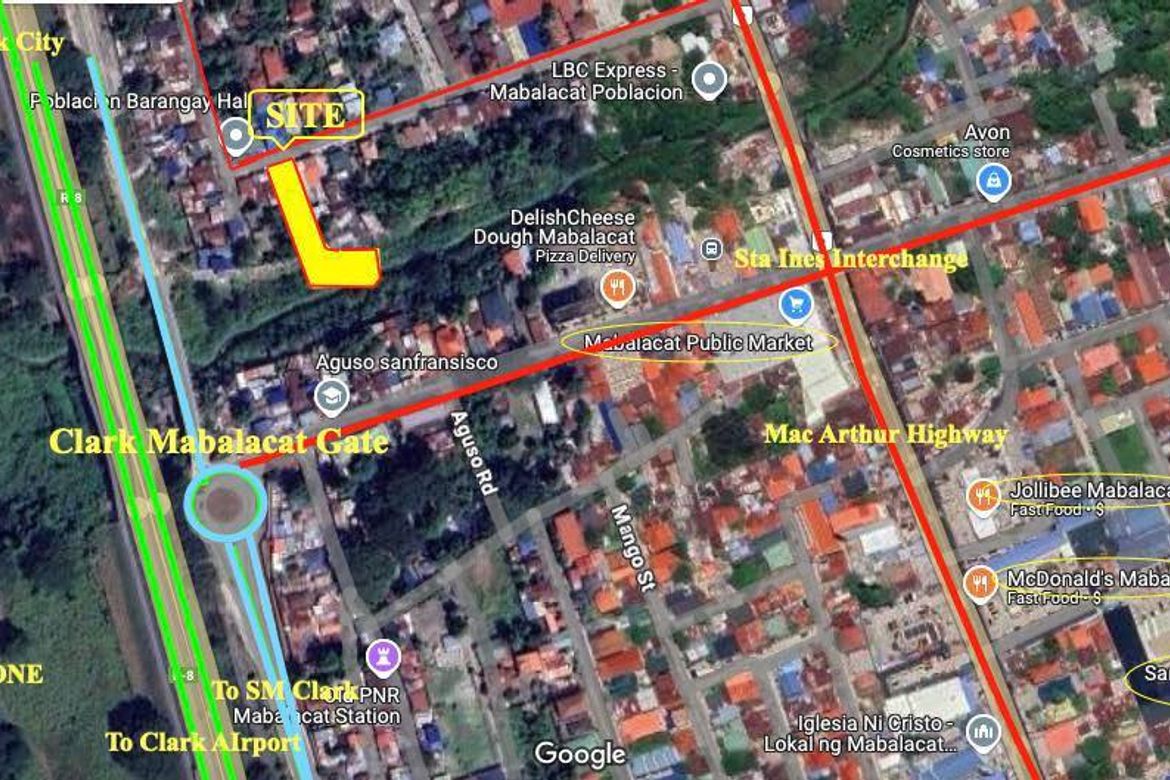 Land for Sale in San Francisco, Mabalacat, Pampanga
