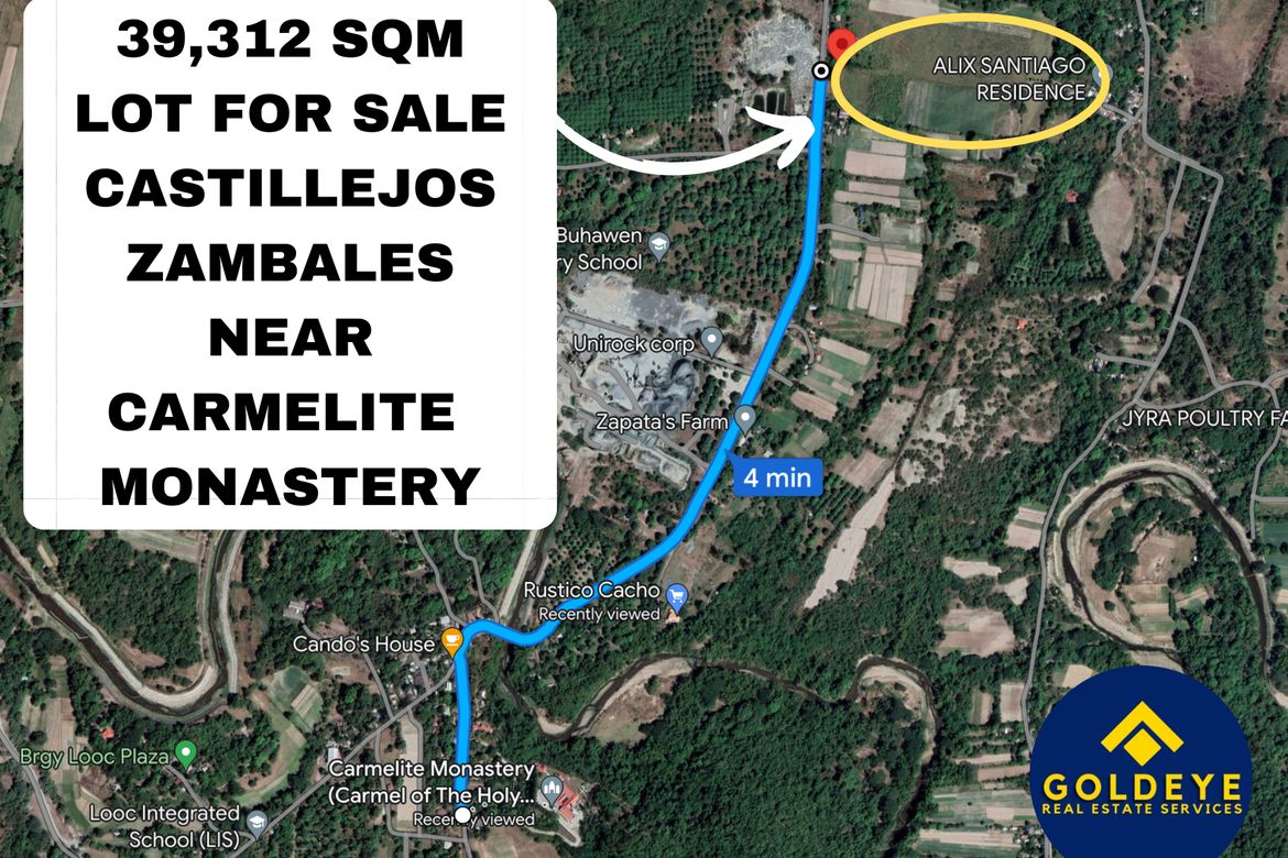 Land for Sale in San Jose, Castillejos, Zambales