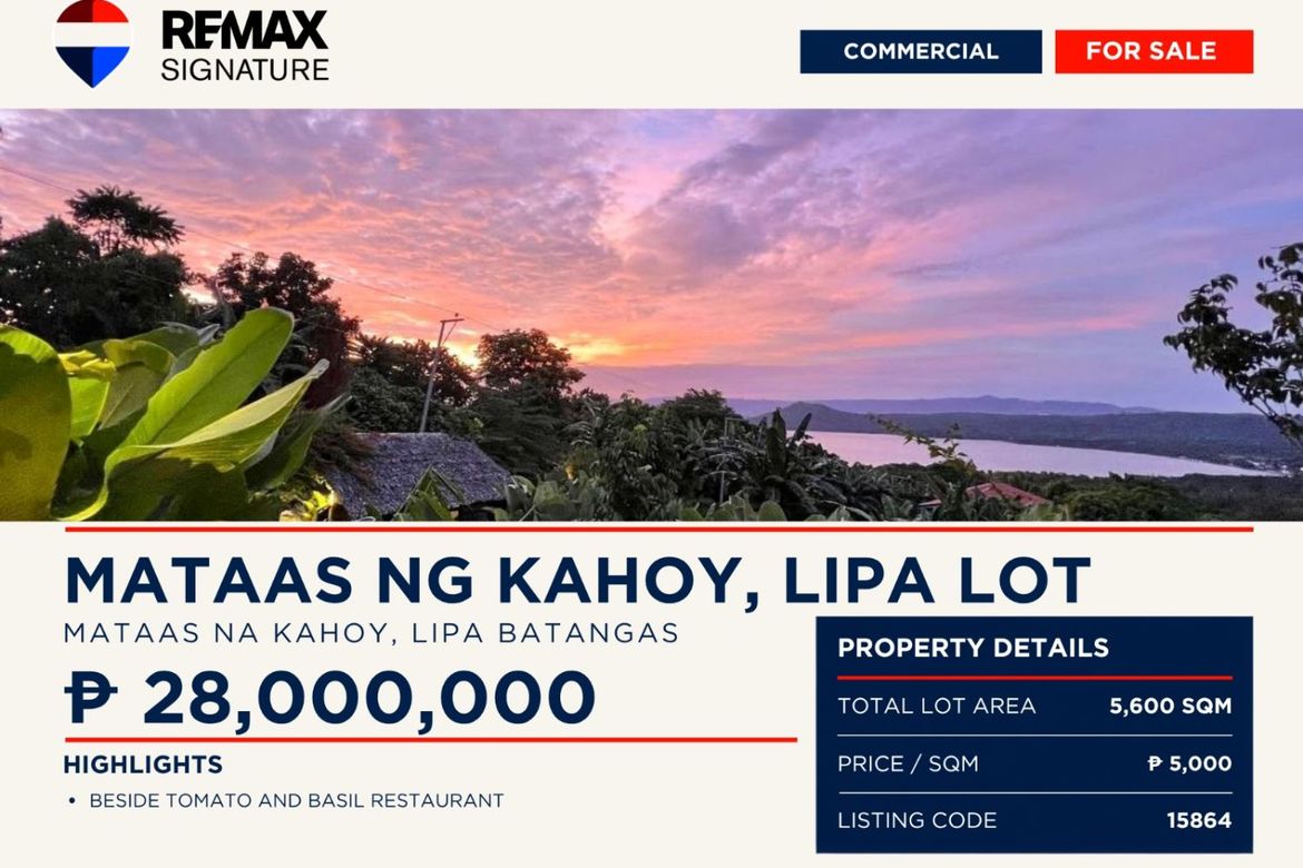 Land for Sale in San Sebastian, Mataas na Kahoy, Batangas