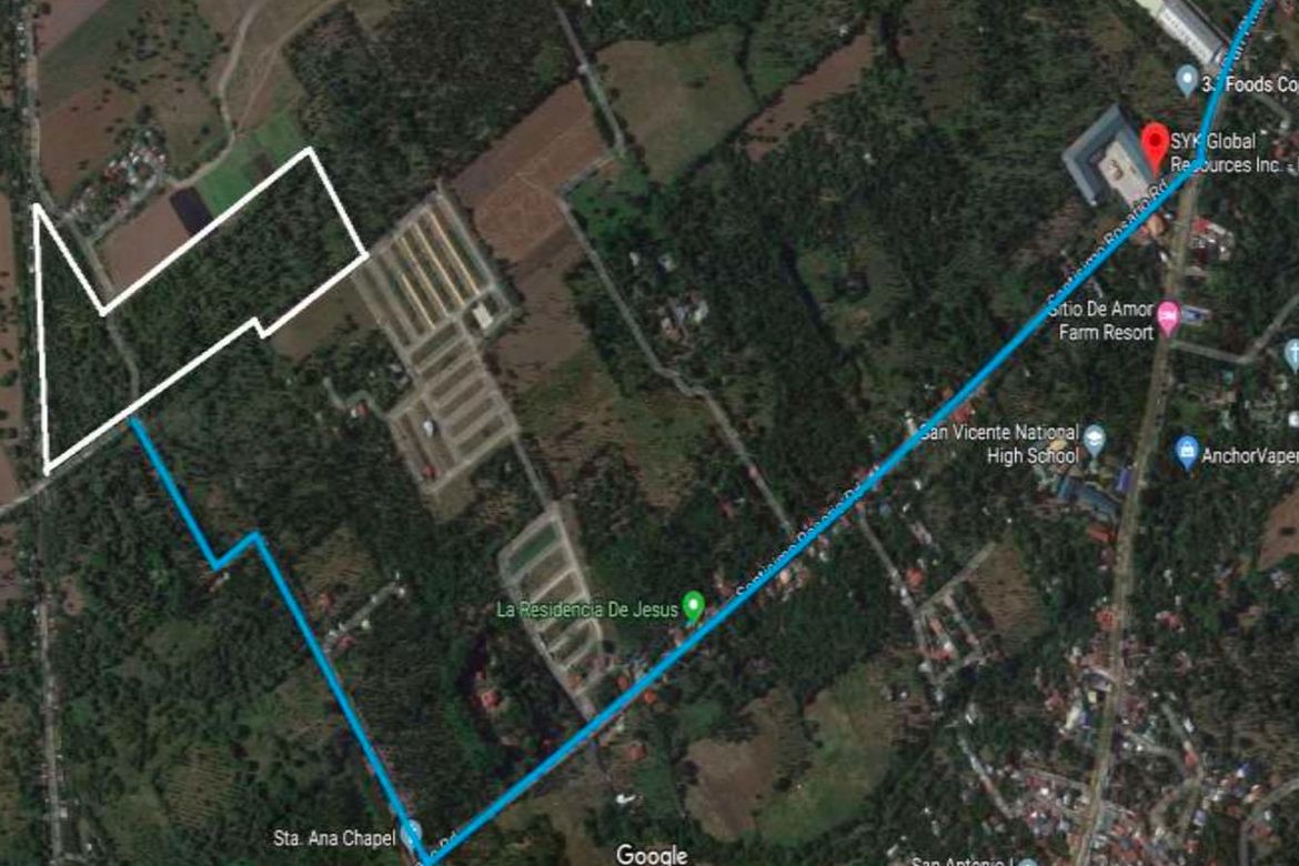 Land for Sale in Santa Ana, San Pablo, Laguna