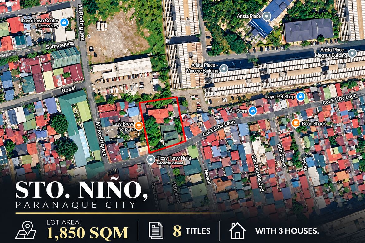Land for Sale in Santo Niño, Parañaque, Metro Manila
