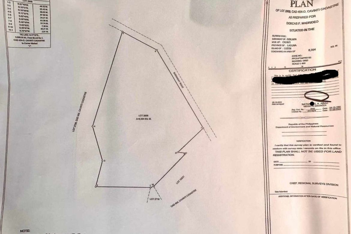 Land for Sale in Silangan Talaongan, Cavinti, Laguna