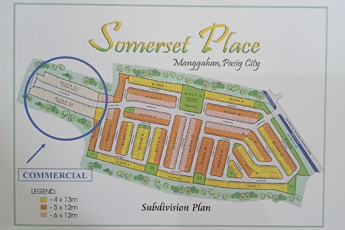 Land for Sale in Somerset Place, Manggahan, Pasig, Metro Manila – photo 2
