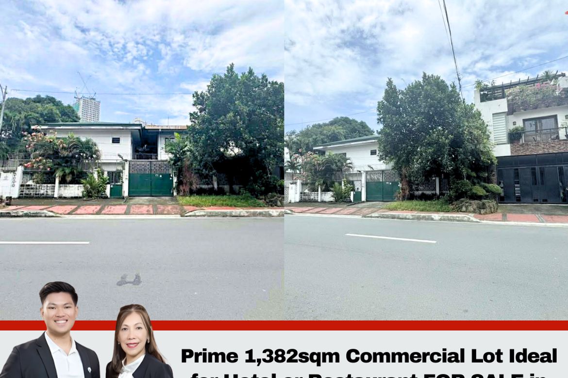 Land for Sale in South Triangle, Quezon City, Metro Manila near MRT-3 Kamuning