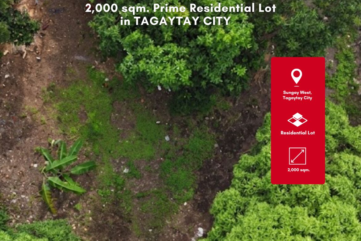 Land for Sale in Sungay North, Tagaytay, Cavite