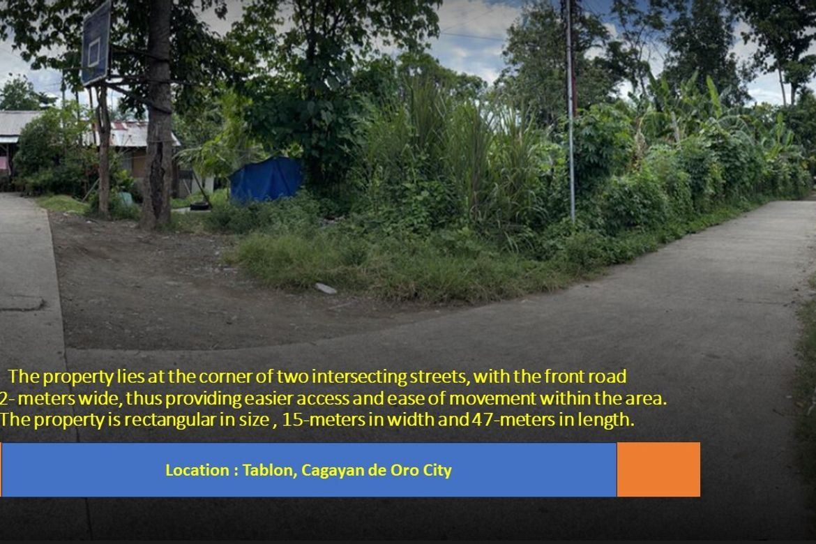 Land for Sale in Tablon, Cagayan de Oro, Misamis Oriental