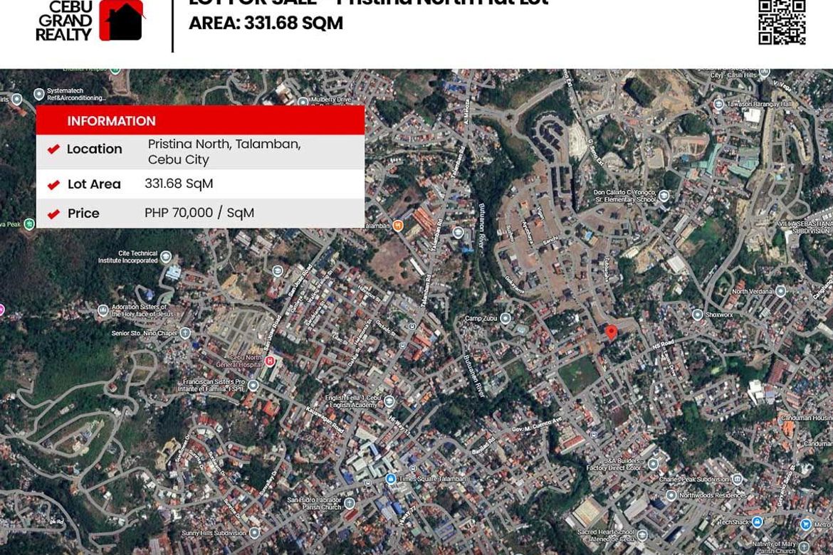 Land for Sale in Talamban, Cebu City, Cebu