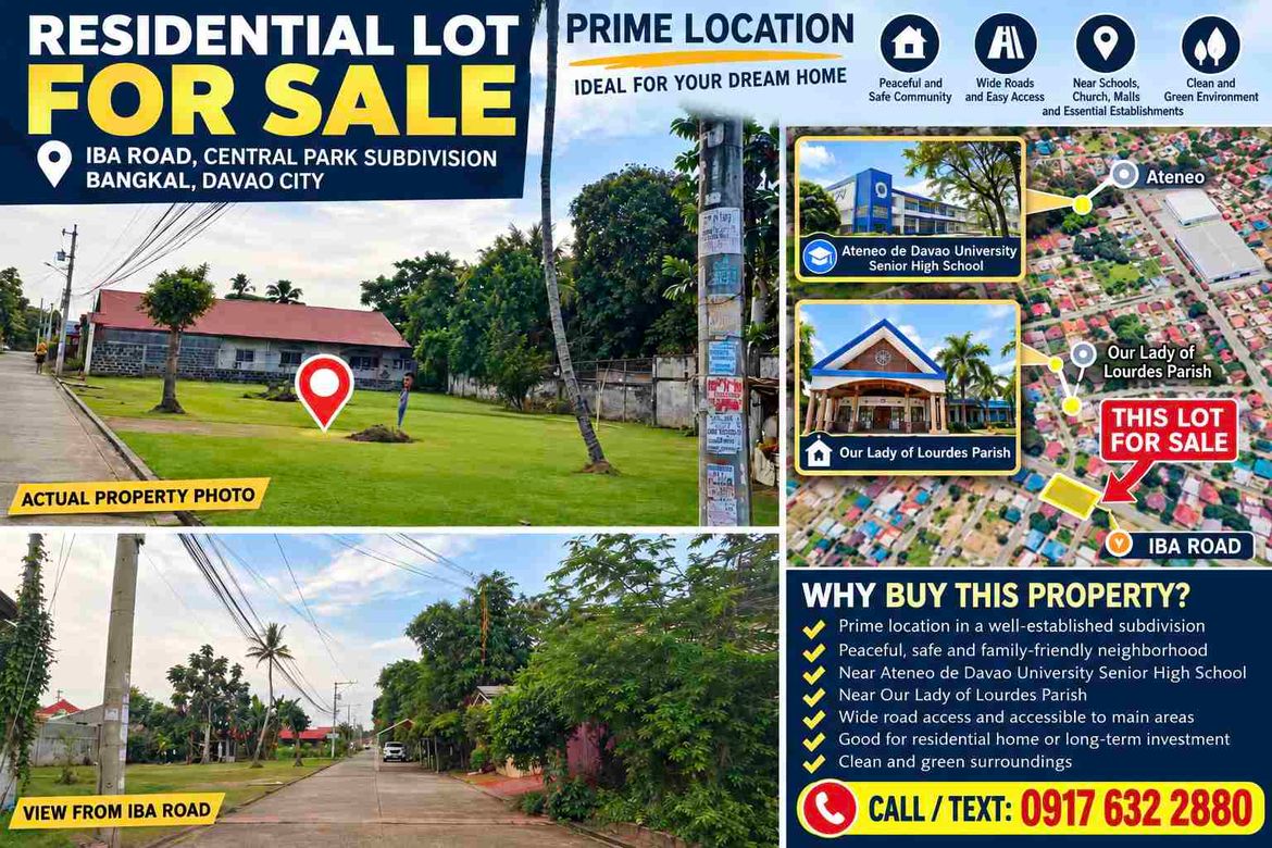 Land for Sale in Talomo, Davao City, Davao del Sur