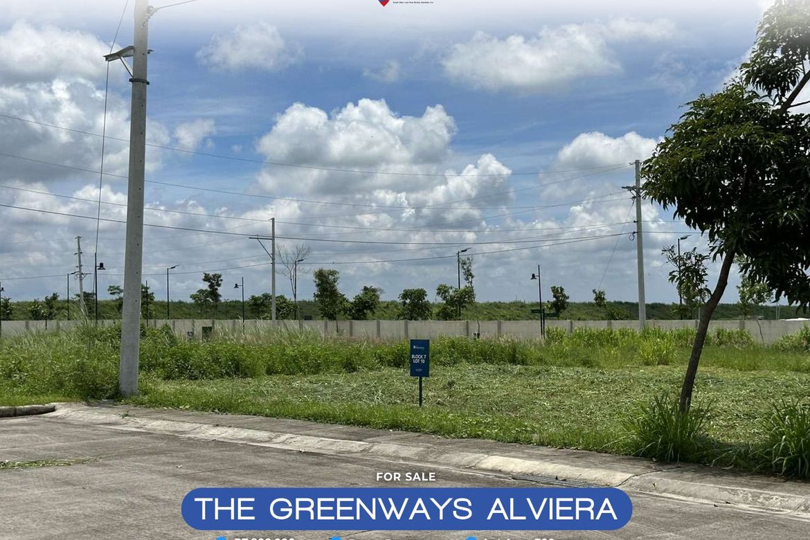 Land for Sale in The Greenways at Alviera, Mancatian, Porac, Pampanga