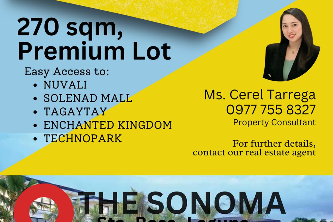 Land for Sale in The Sonoma, Don Jose, Santa Rosa, Laguna