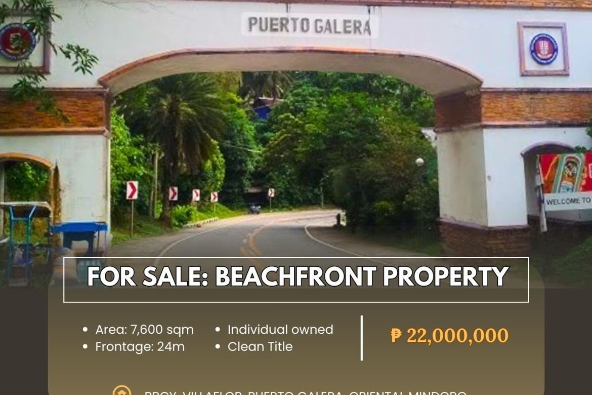 Land for Sale in Villaflor, Puerto Galera, Oriental Mindoro