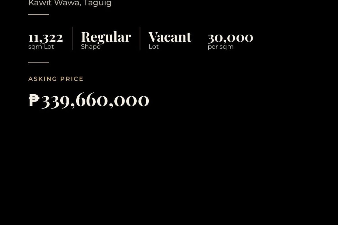 Land for Sale in Wawa, Taguig, Metro Manila – photo 4