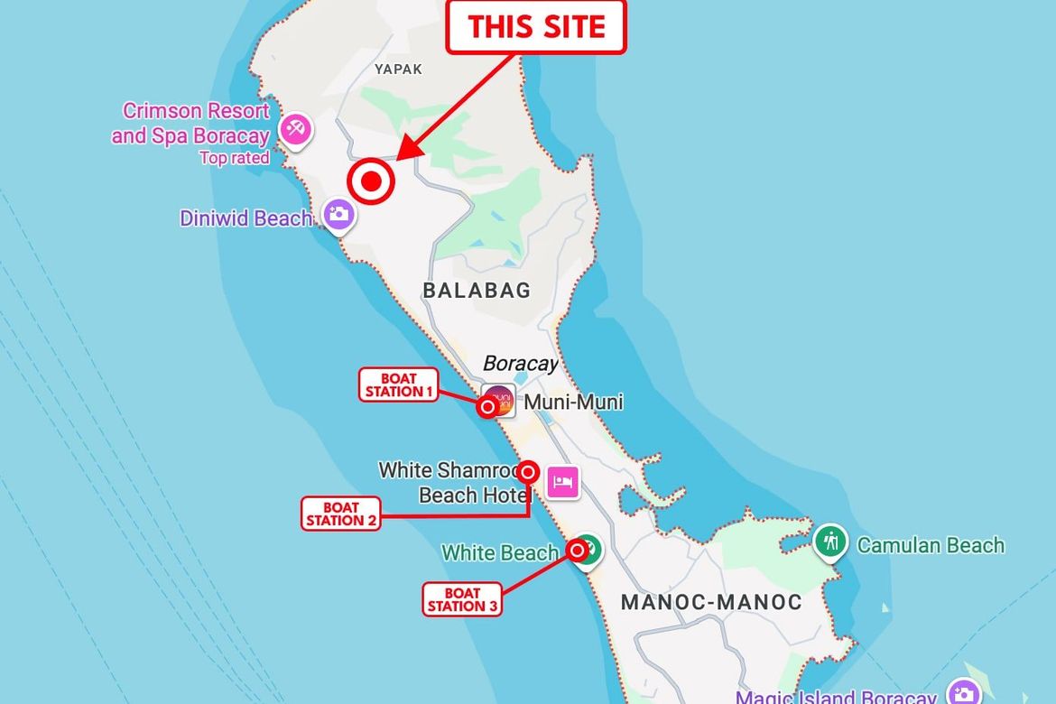 Land for Sale in Yapak, Malay, Aklan