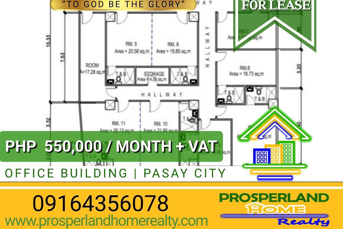 Shophouse for Rent in Barangay 97, Pasay, Metro Manila near MRT-3 Taft Avenue