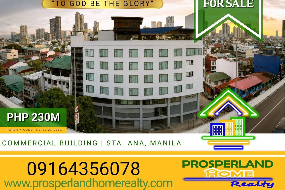 Shophouse for Sale in Santa Ana, Manila, Metro Manila