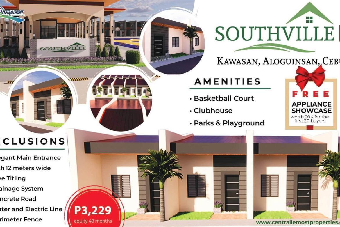 Townhouse for Sale in Kawasan, Aloguinsan, Cebu