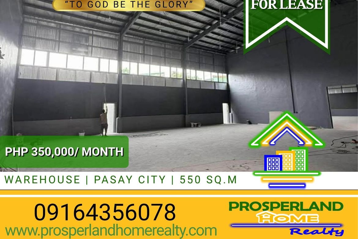 Warehouse / Factory for Rent in Barangay 97, Pasay, Metro Manila near MRT-3 Taft Avenue