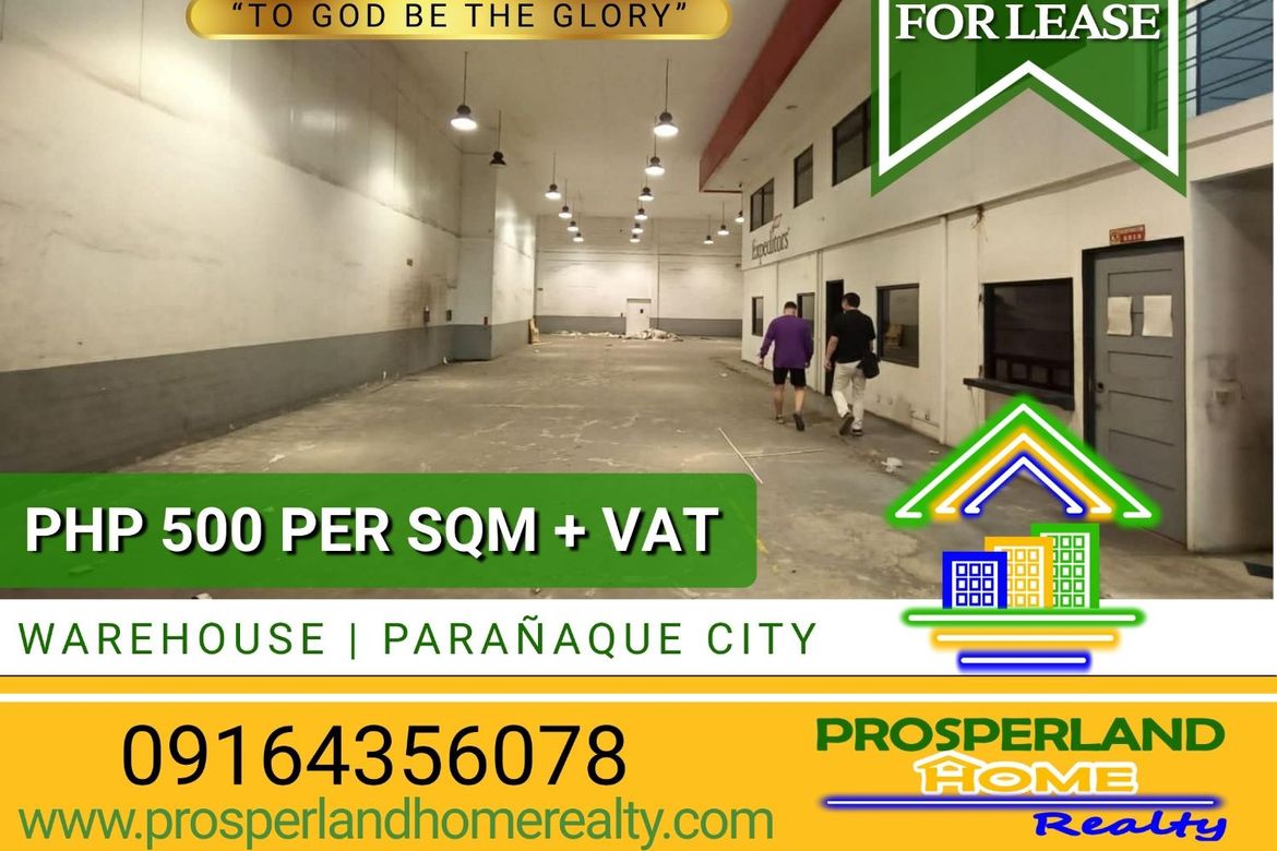 Warehouse / Factory for Rent in Don Bosco, Parañaque, Metro Manila