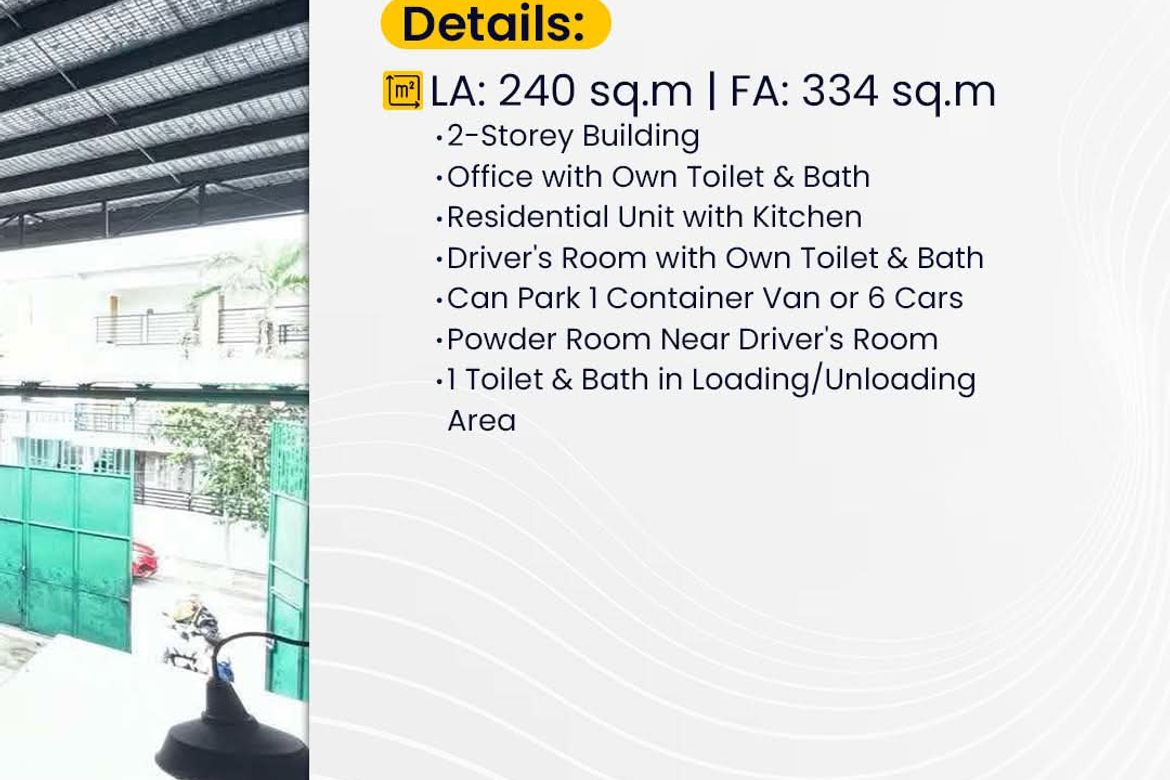 Warehouse / Factory for Rent in Santa Mesa, Manila, Metro Manila photo 2