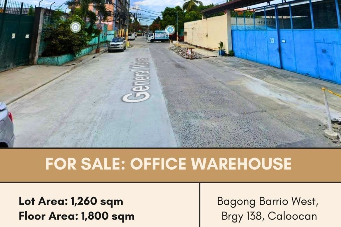Warehouse / Factory for Sale in Barangay 174, Caloocan, Metro Manila