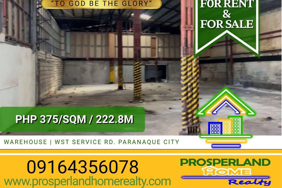 Warehouse / Factory for Sale in Don Bosco, Parañaque, Metro Manila
