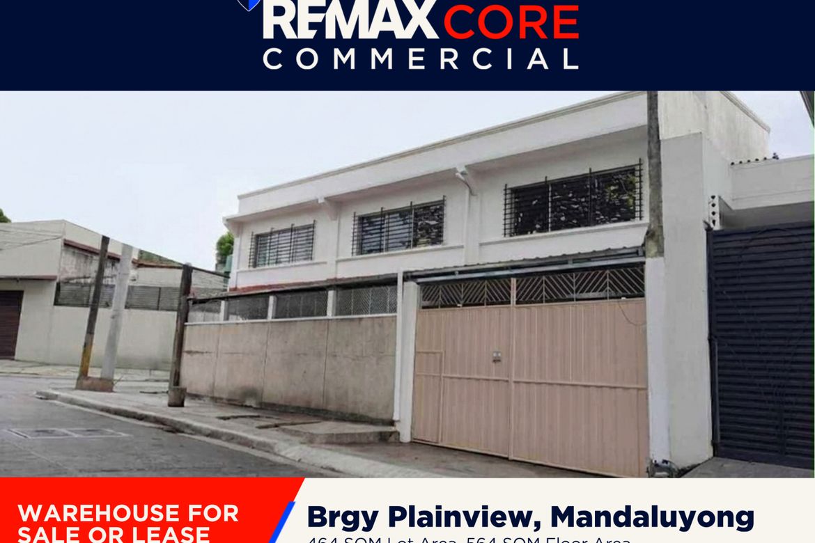 Warehouse / Factory for Sale in Plainview, Mandaluyong, Metro Manila