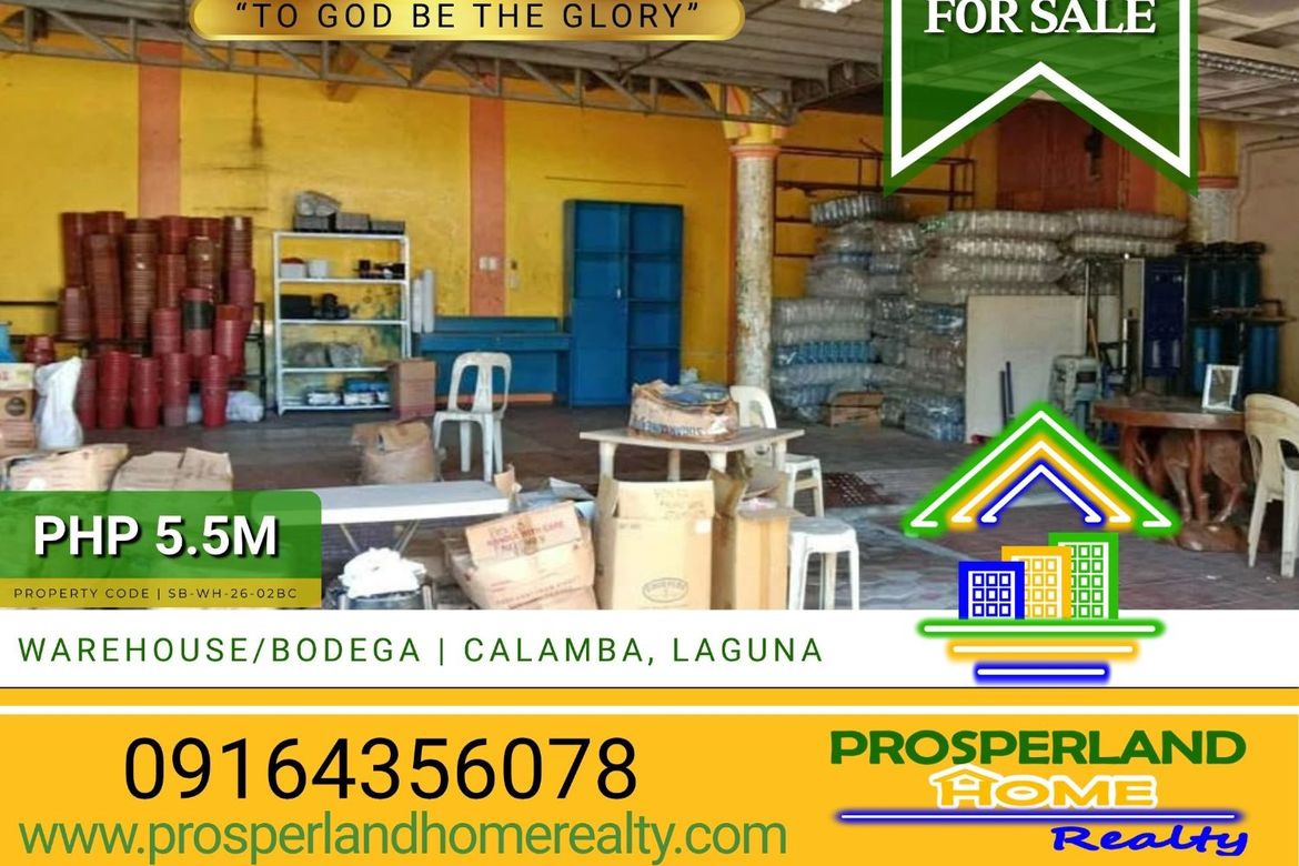 Warehouse / Factory for Sale in Real, Calamba, Laguna